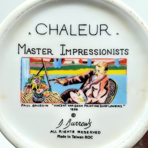 Chaleur Master Impressionists D. Burrows Vincent Ceramic Mug - Picture 8 of 8